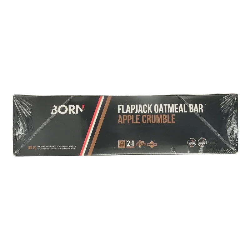 BORN Flapjack bar appel crumble 50 gram