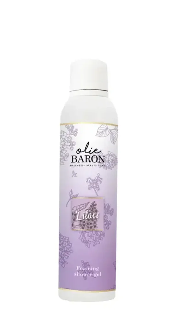 200 ml - Foaming shower gel - Lilacs (Seringen)