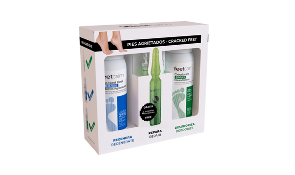 Feetcalm Voeten & Handen Kit Antiperspirant - Gratis Handmousse