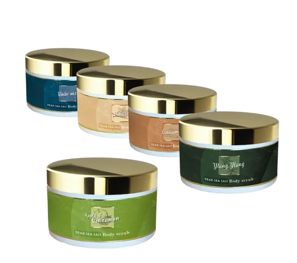 De Oliebaron 400 gr. - Dode zee zout - luxe pot - (diverse geuren)