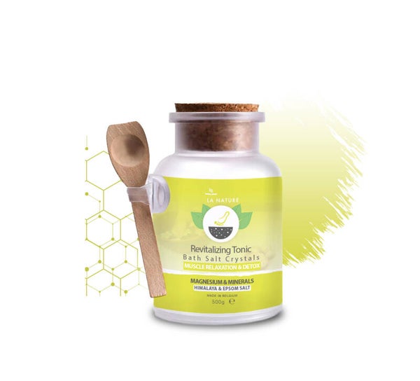 La Nature Revitalizing Magnesium Voetbad Zout 500gr