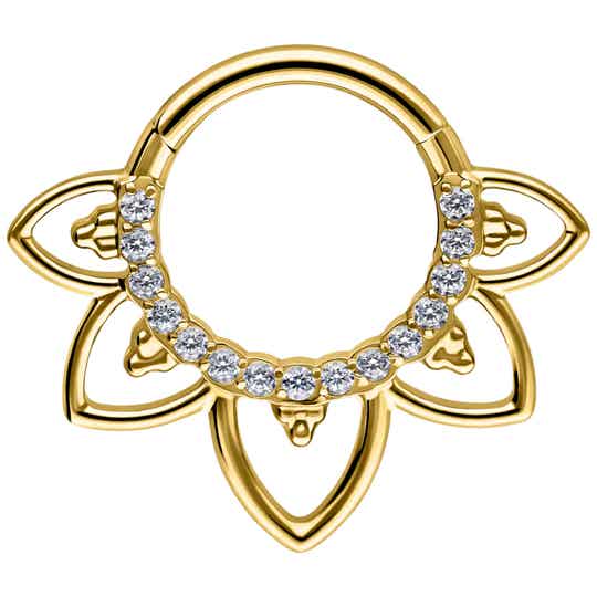 Oosterse Kristal Septum Clicker