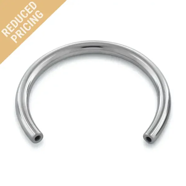 Titanium Threadless Circular Barbell