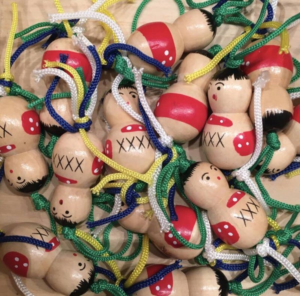 Gelukspoppetjes - rood