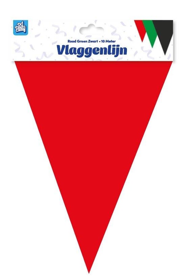 Vlaggenlijn Nijmegen - rood groen zwart