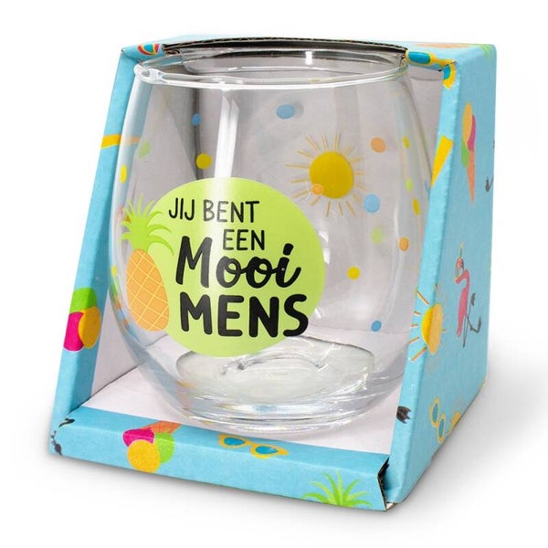 Jij Bent Een Mooi Mens - zomerglas