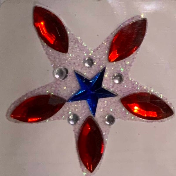 Body jewels - bloem / ster