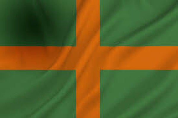 4Daagse vlag - groen/oranje