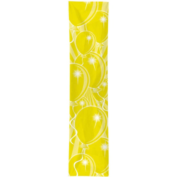 Banner - gele ballonnen
