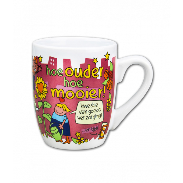 Vrouw aantrekkelijk - cartoonmok