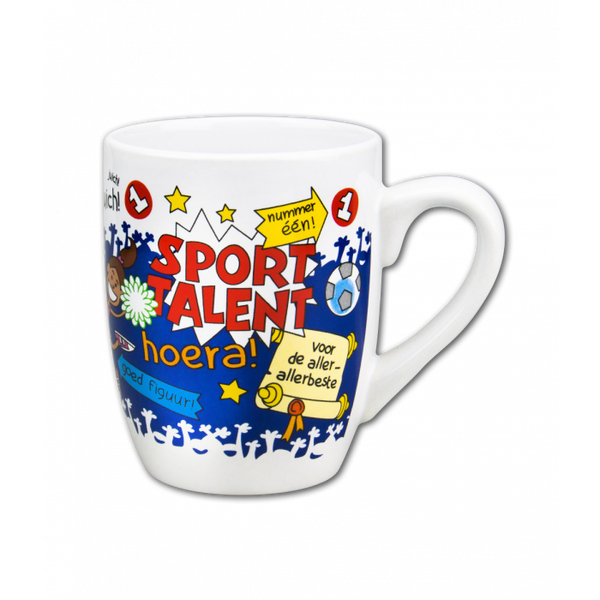 Sporttalent - cartoonmok