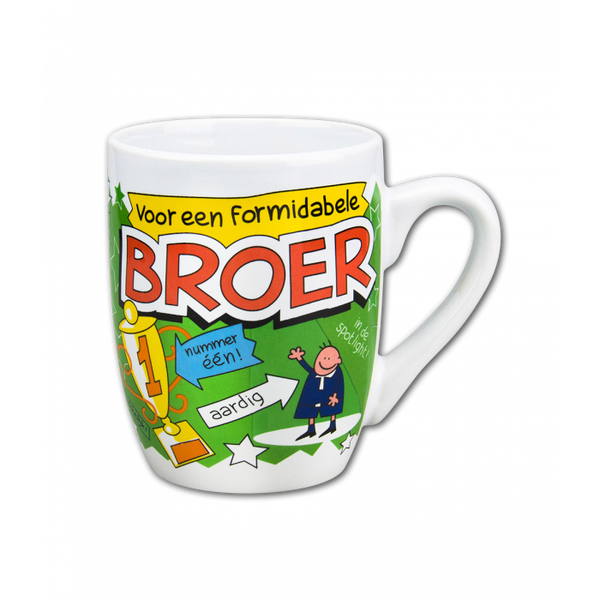 Broer - cartoonmok