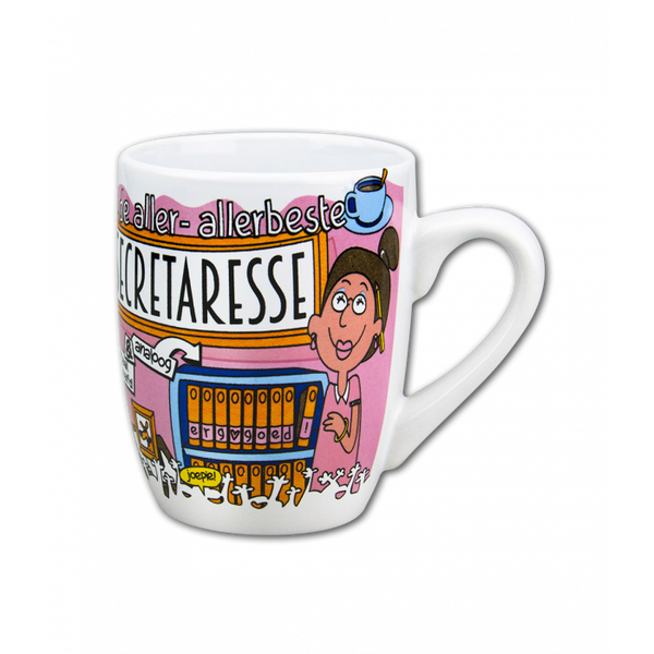 Secretaresse - cartoonmok