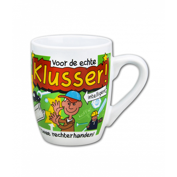 Klusser - cartoonmok