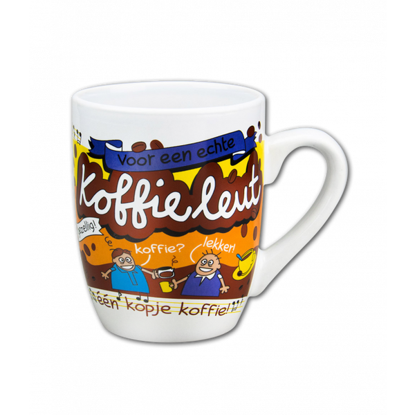 Koffieleut - cartoonmok