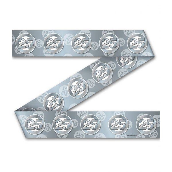 25 Jarig huwelijk - afzetlint