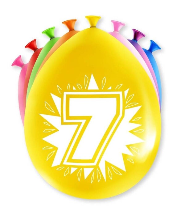 7 Jaar - party ballonnen