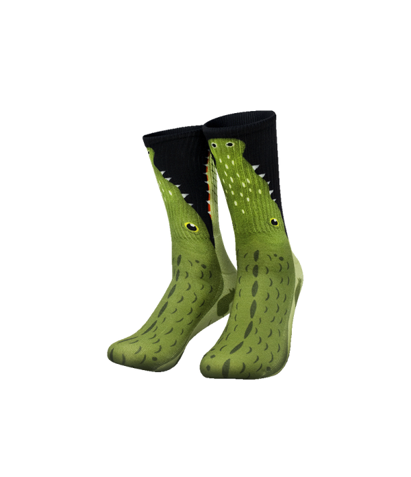 Crocodile sokken - Silly socks