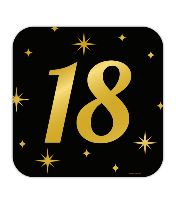 18 Jaar - classy party decoration sign