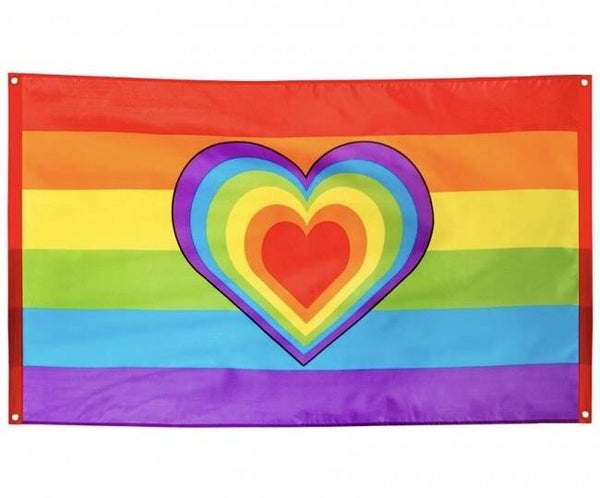 Regenboog vlag - love