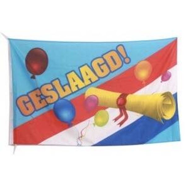 Nederlandse vlag - geslaagd