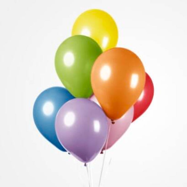 Ballonnenmix - multicolor 100 stuks 12.5 cm/ 5"