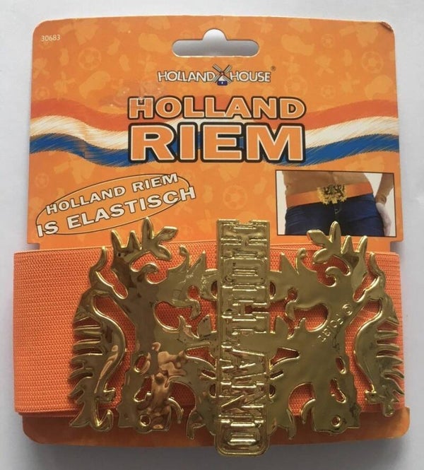 Riem Holland - oranje elastisch