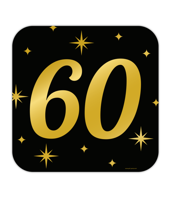 60 Jaar - classy party decoration sign