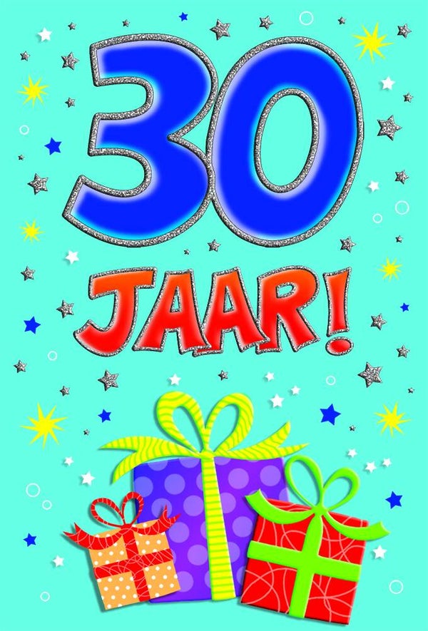 30 Jaar - wenskaart that funny age