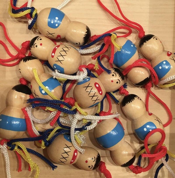 Gelukspoppetjes - blauw