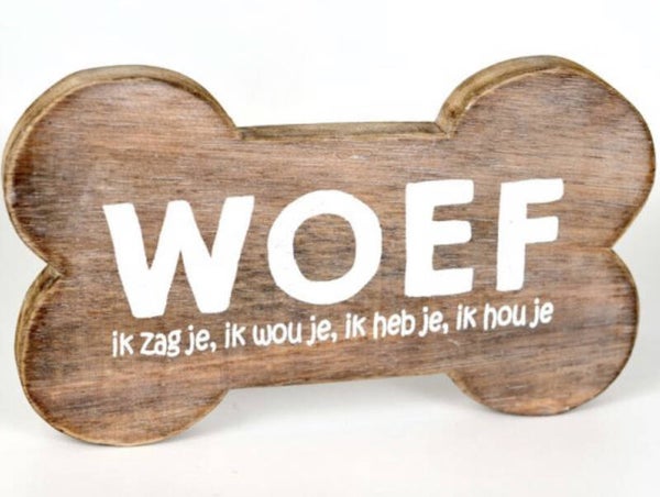 Woef, ik hou je - bot woodart