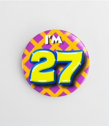 I'm 27 - button klein
