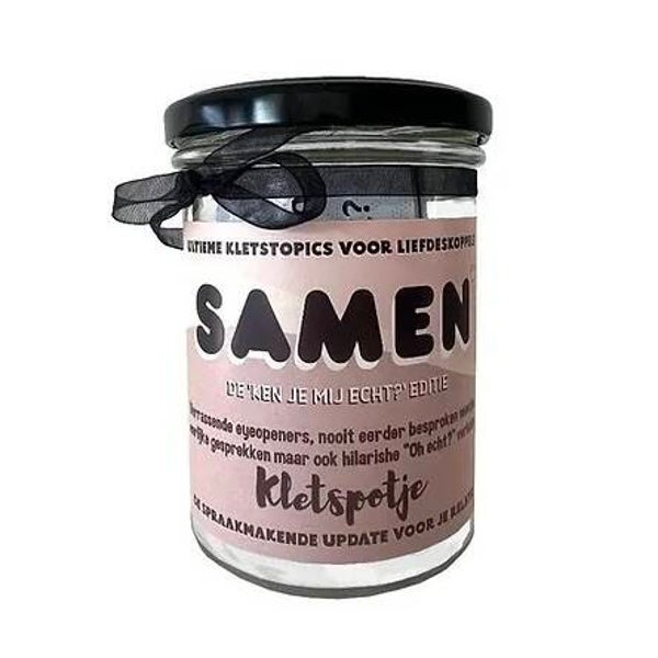 Samen - kletspotje