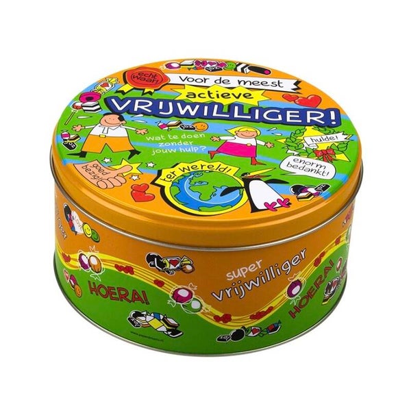 Vrijwilliger - snoeptrommel