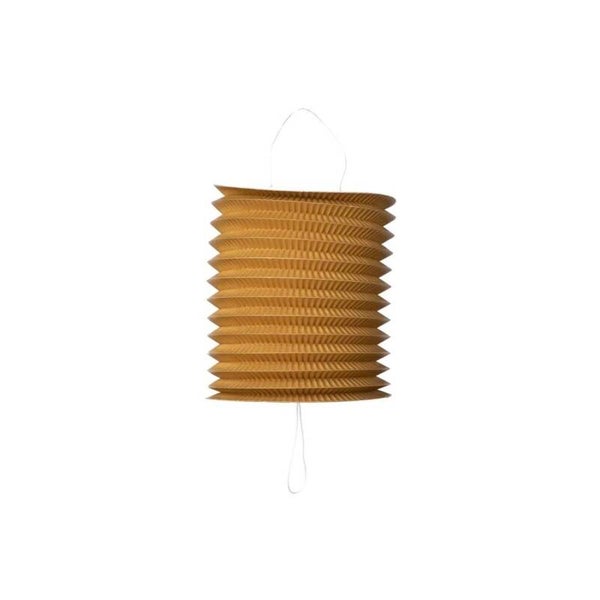 Lampion - metallic goud