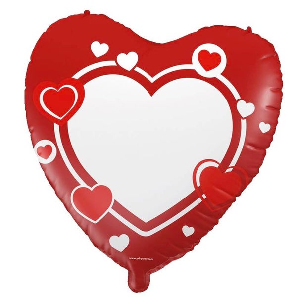 Hart beschrijfbaar  - folieballon