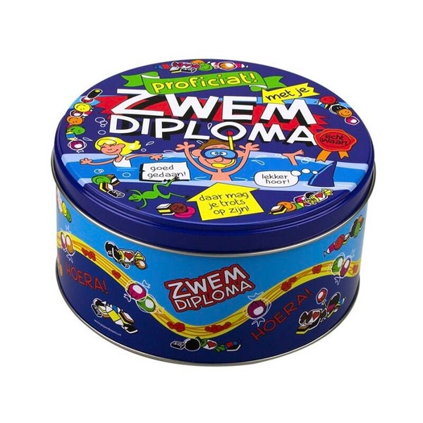 Zwemdiploma - snoeptrommel