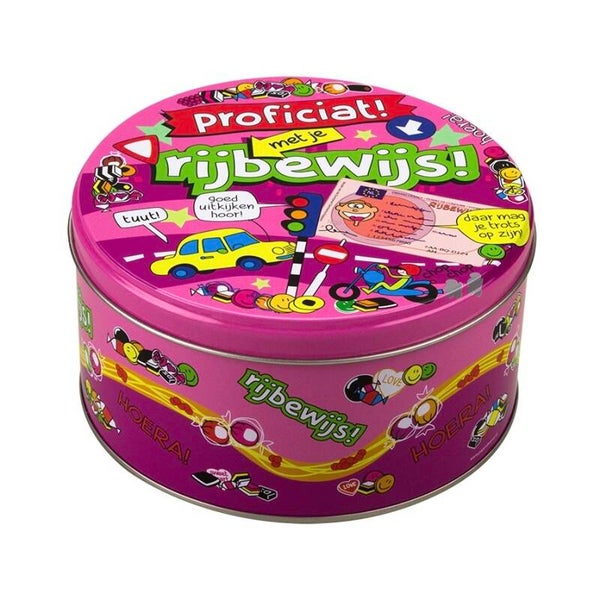 Rijbewijs - snoeptrommel