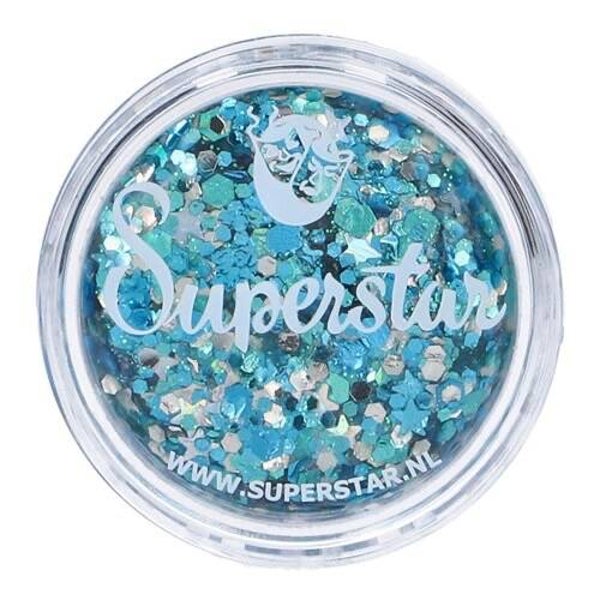 Pressed chunky glitter cream Ice Queen -  bakje glitter wax