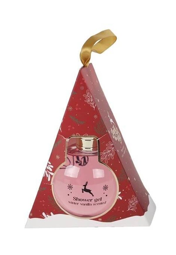 Douchegel geschenkset  Kerst - rood