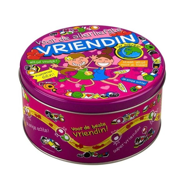Vriendin - snoeptrommel