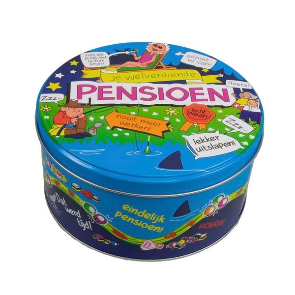 Pensioen - snoeptrommel