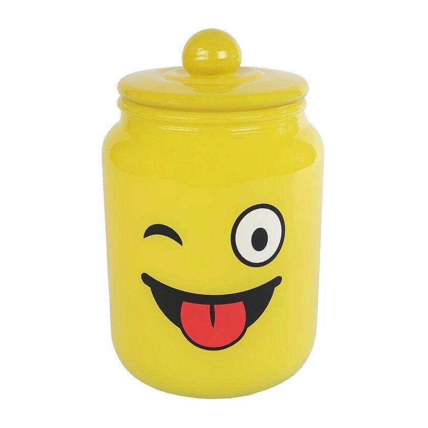 Voorraad / snoeppot Smile - Grapje