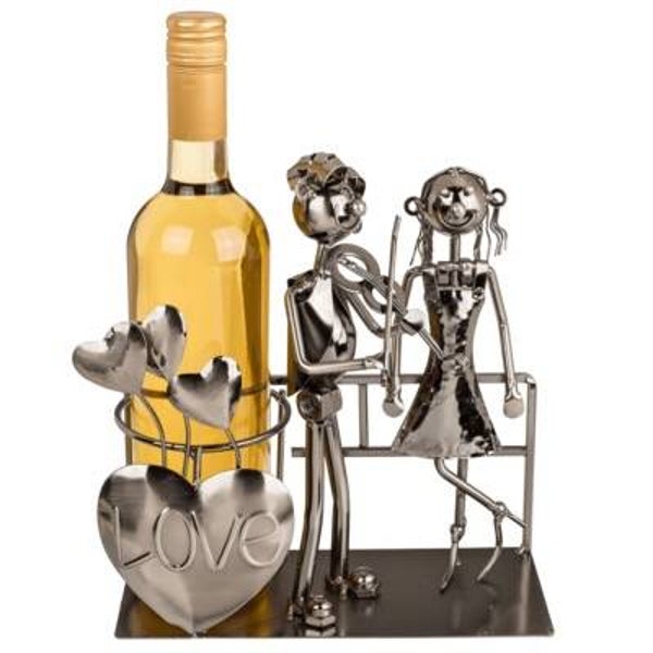 Geliefden 6 - fleshouder metaal