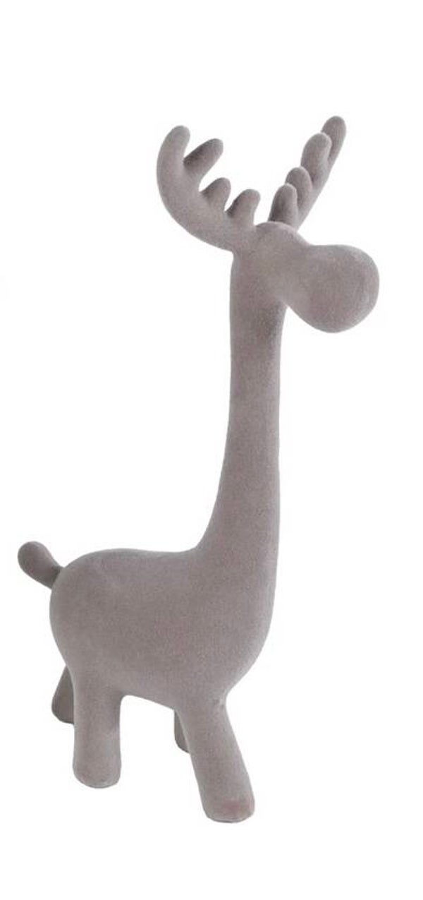 Decoratie Hert - licht taupe