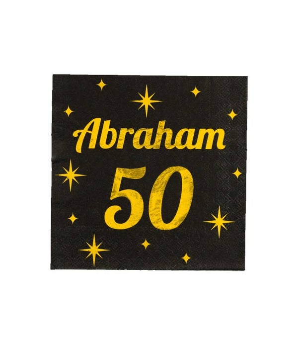 Abraham 50 - classy party servetten