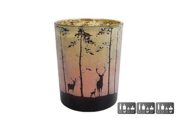Forest M - sfeerlicht houder glas