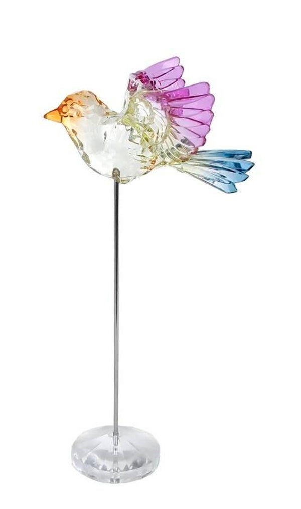 Sculptuur Koolmees - geel