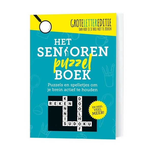 Het senioren puzzelboek- lifestyle