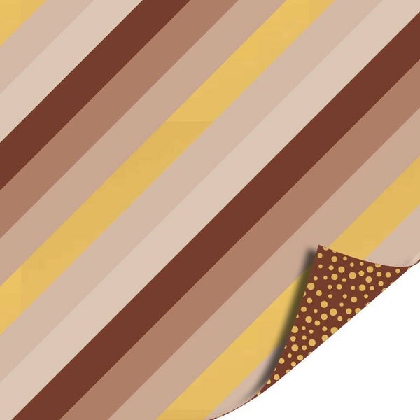 Stripes mokka - inpakservice